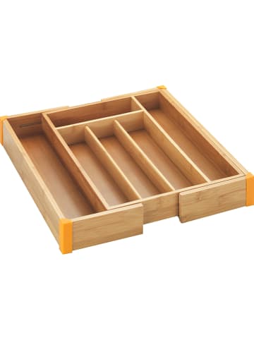 Wenko Bestekbak bamboe - (L)38,5 x (B)35,7 cm