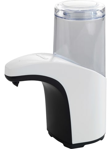 Wenko Seifenspender "Butler" in Weiß/ Schwarz - 300 ml