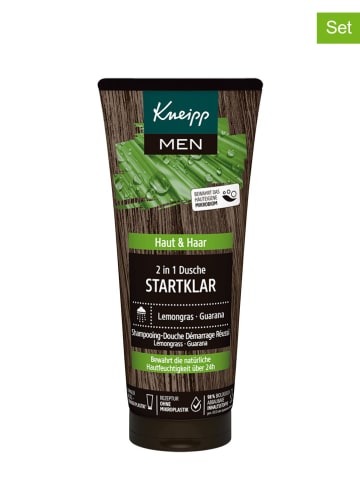 Kneipp 3er-Set: 3in1-Duschgel "Startklar", je 200 ml