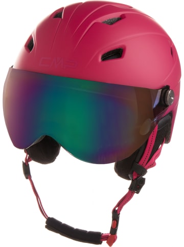 CMP Dames-ski-/snowboardhelm roze/bruin/meerkleurig