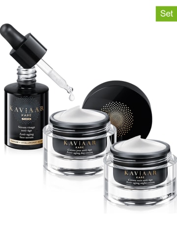 KAVIAAR KARE 3tlg. Gesichtspflege-Set "Anti-Age"