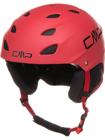CMP Dziecięcy kask narciarski w kolorze czerwonym