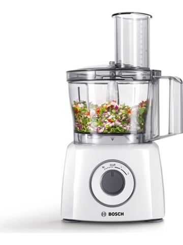 Bosch Kleingeräte Küchenmaschine "Foodprocessor" in Weiß/ Grau - 800 W