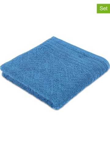 Möve for Frottana Ręczniki kąpielowe (2 szt.) "Elegance" w kolorze błękitnym