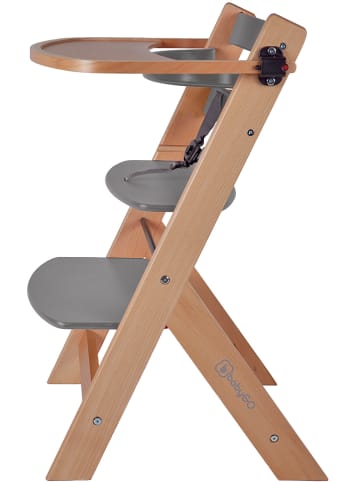 BabyGo Tafel voor kinderstoel grijs - (B)40 x (H)20 x (D)2 cm