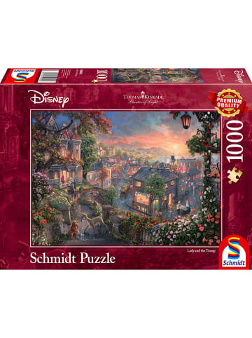Schmidt Spiele 1.000tlg. Puzzle "Disney Susi und Strolch" - ab 12 Jahren