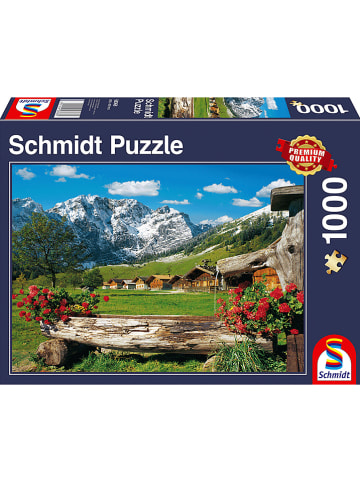 Schmidt Spiele 1.000tlg. Puzzle "Blick ins Bergidyll" - ab 12 Jahren