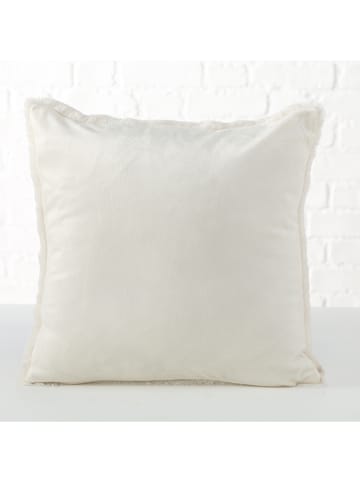 Boltze Kussen "Storan" crème - (L)45 x (B)45 cm