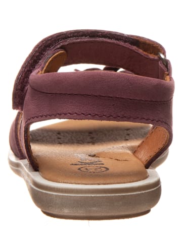 kmins Leren sandalen lila