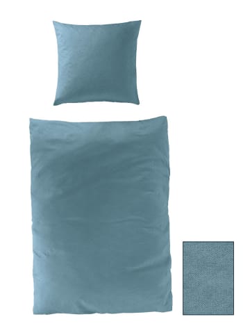 Bierbaum Biber beddengoedset blauw