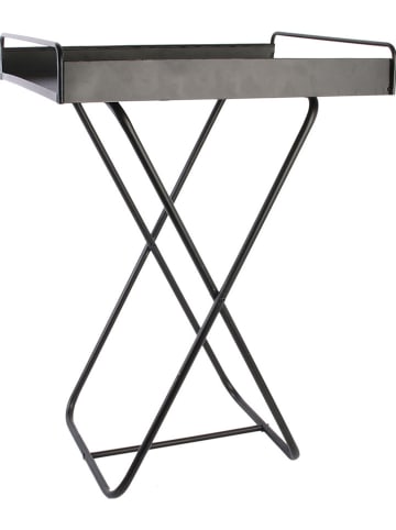 Rétro Chic Stolik w kolorze czarnym - 44 x 61 x 34 cm