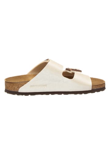 Birkenstock Slippers "Arizona" crème - wijdte S