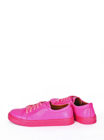 Noosy Leren sneakers roze