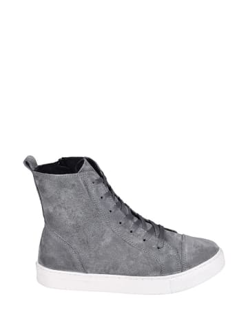 Noosy Leren sneakers grijs