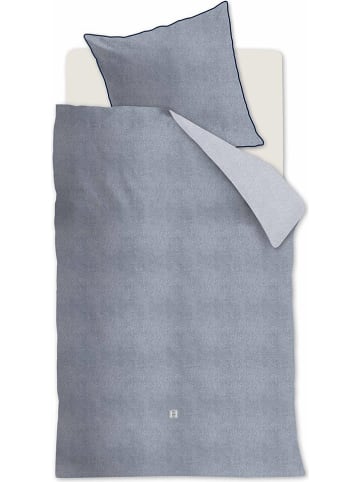 Rivièra Maison Komplet pościeli renforcé "Gingham" w kolorze niebieskim