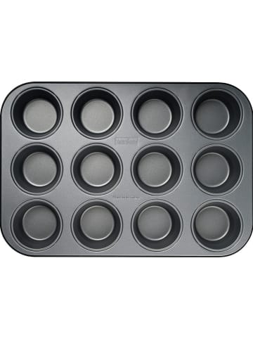 Zenker Muffinform "Energy" in Anthrazit - (L)38 x (B)26 cm