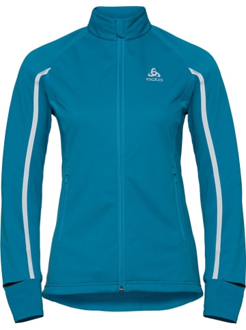 Odlo Wintersportjacke "Aeolus Warm Pro" in Türkis/ Blau
