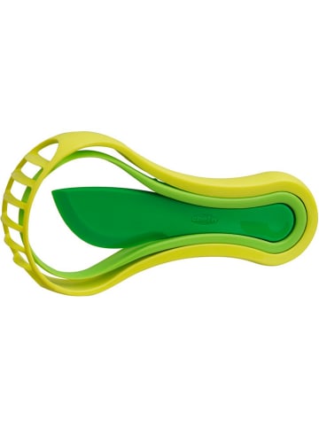 Fackelmann Nóż w kolorze zielono-żółtym do awokado - dł. 27 cm