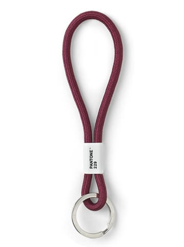 COPENHAGEN.DESIGN Schlüsselanhänger in Aubergine - (L)18 cm