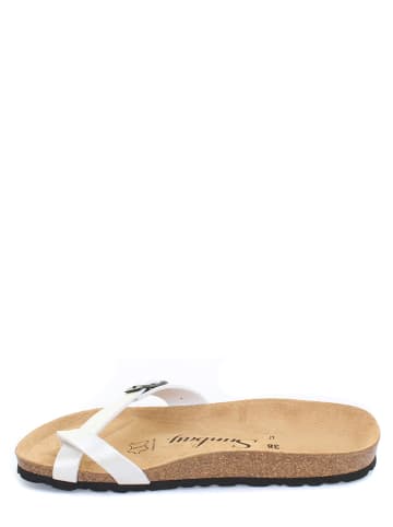 Sunbay Teenslippers wit