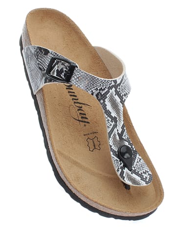 Sunbay Teenslippers zwart/wit