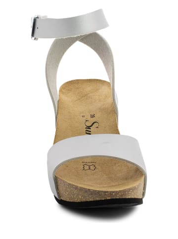 Sunbay Sleehaksandalen "Peony" zilverkleurig