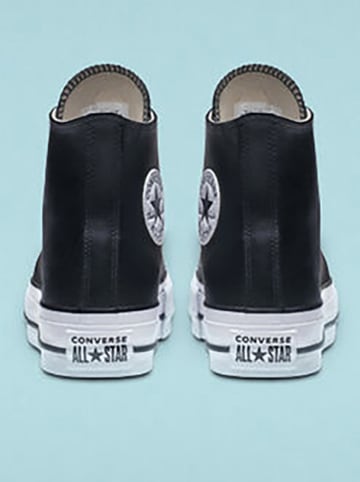 Converse Skórzane sneakersy w kolorze czarnym