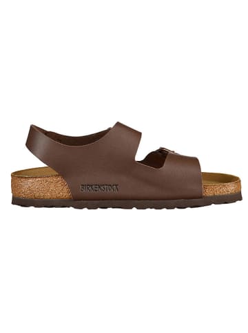 Birkenstock Sandalen "Milano" bruin - wijdte N