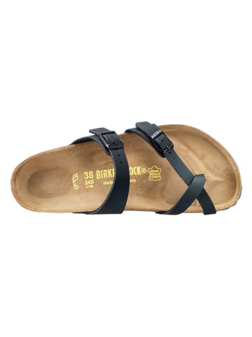 Birkenstock Zehentrenner "Mayari" in Schwarz - Weite S