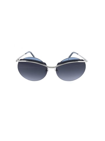 Marc Jacobs Damen-Sonnenbrille in Silber-Blau/ Schwarz