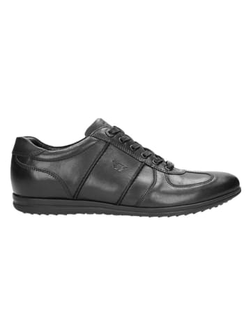 Wojas Leder-Schnürschuhe in Schwarz
