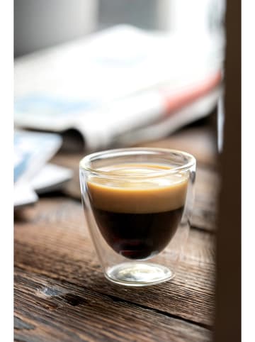 Vialli Design 2-delige set: espressoglazen - 80 ml