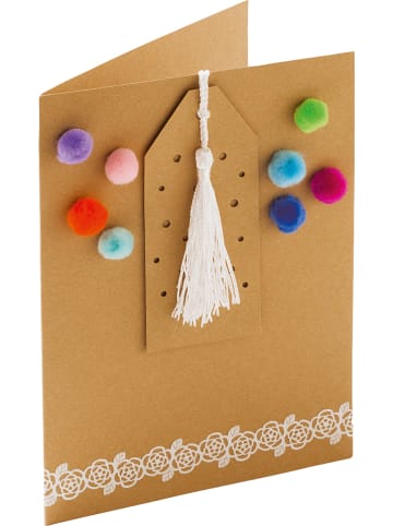 folia PAPER Knutselkarton bruin - 50 vellen - A4