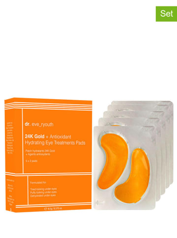 Płatki pod oczy (5 par) "24K Gold" - 8,5 g