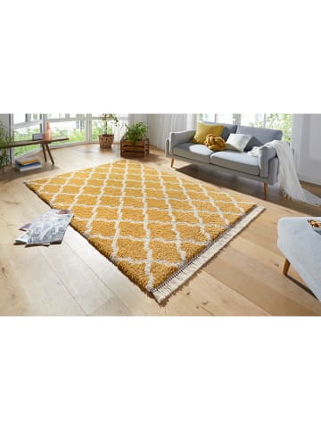 Mint Rugs Dywan "Pearl" w kolorze żółtym