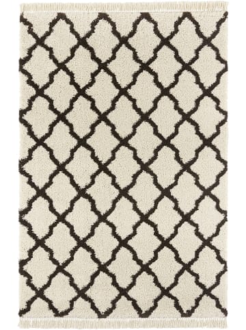 Mint Rugs Hochflor-Teppich "Pearl" in Creme