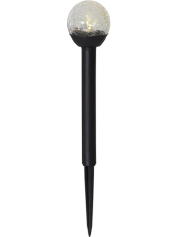STAR Trading Solarne lampy ogrodowe LED (3 szt.) "Roma" w kolorze czarnym - (W) 23 cm