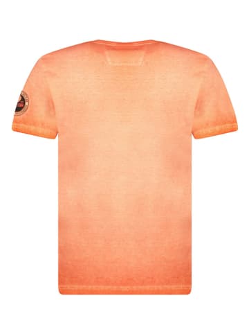 Geographical Norway Shirt "Jarico" in Orange