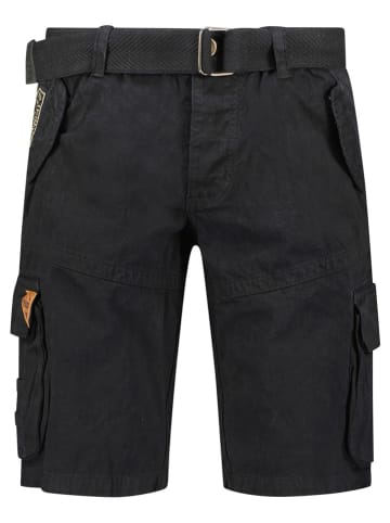 Geographical Norway Bermudy "Pouvoir" w kolorze czarnym