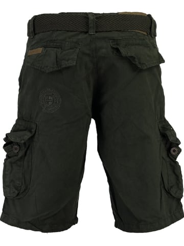 Geographical Norway Cargoshorts "Pouvoir" in Schwarz