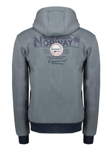 Geographical Norway Sweatjacke "Flyer" in Grau