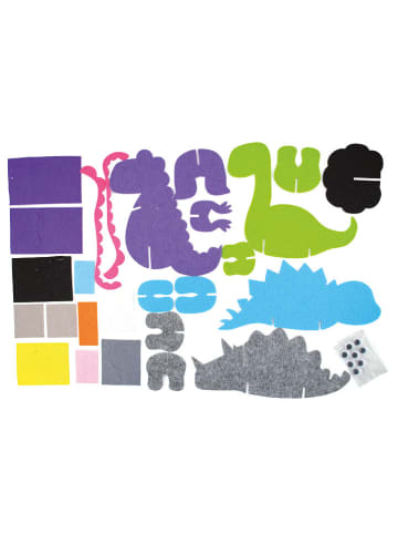 Andreu Toys Creativiteitsset "Vilten Dino's" - vanaf 6 jaar