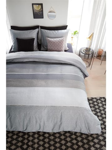 Beddinghouse Satin-Bettwäsche-Set "Bodhi" in Grau