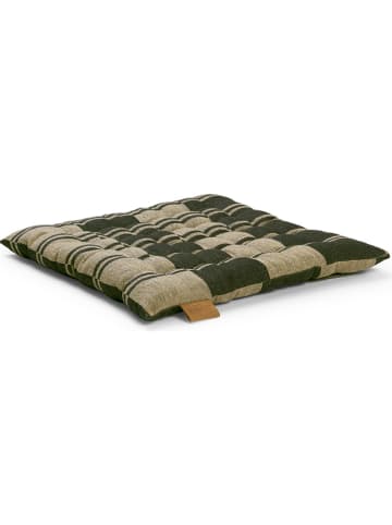 Juna 2er-Set: Stuhlpolster "Colour" in Schwarz/ Beige
