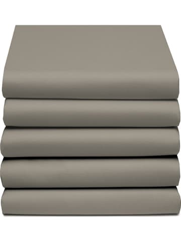 Cinderella Jersey-Topper-Spannbettlaken in Taupe