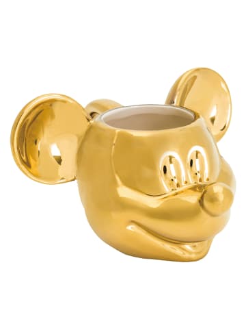 Disney Mickey Mouse 3d-kop "Mickey Mouse" goudkleurig - 320 ml