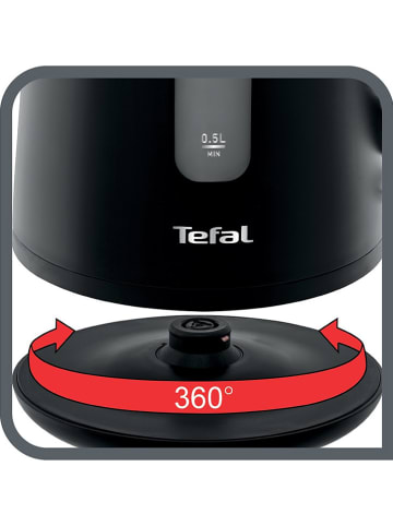 Tefal Czajnik "Principio" w kolorze czarnym - 1,7 l