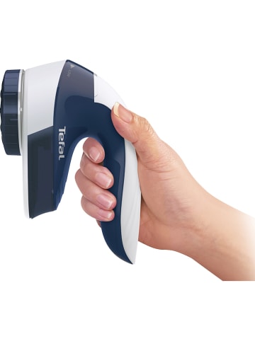 Tefal Fusselrasierer "JB1013" in Weiß/ Blau