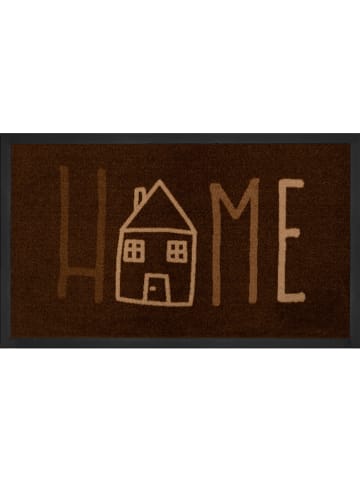 Hanse Home Wycieraczka "Printy" w kolorze brązowym