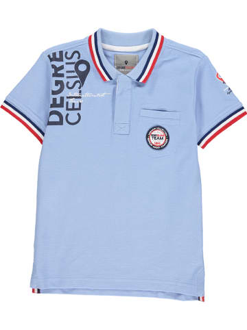 Degré Celsius Poloshirt lichtblauw